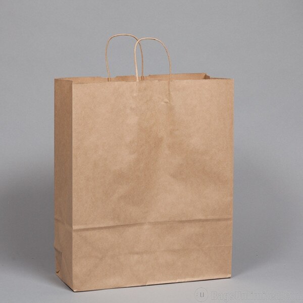 Natural Kraft Paper Shopping Bags w